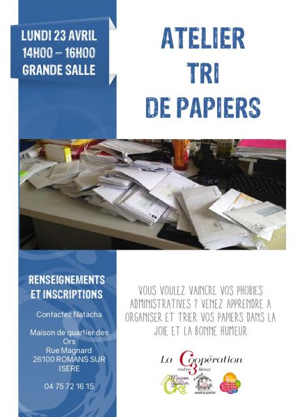 affiches atelier collectif tri 3